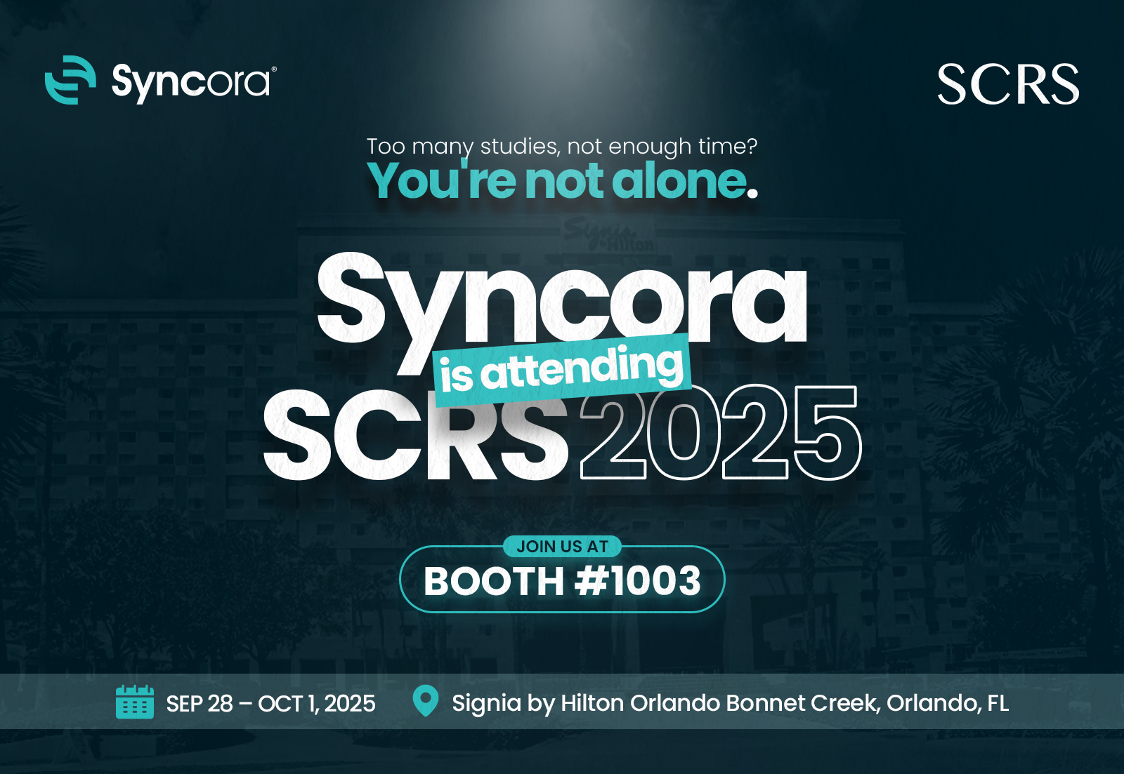 syncora-is-attending-scrs-2025